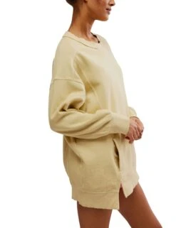 Intercept Tunic - Oatmilk -The Sports Edit free people movement intercept tunic oatmilk OB1919529 1103 5