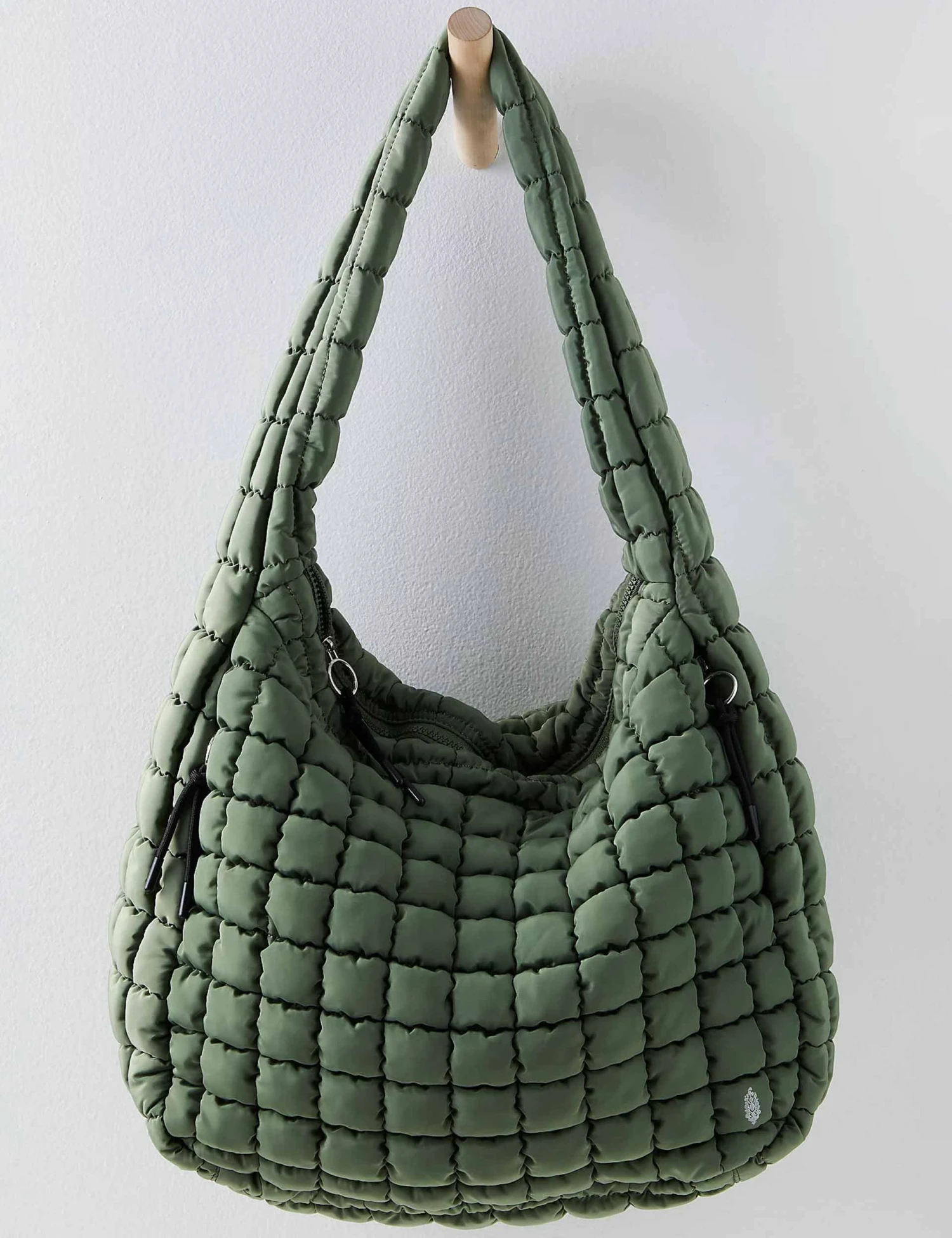 Quilted Carryall - Washed Sage 3 Quilted Carryall - Washed Sage