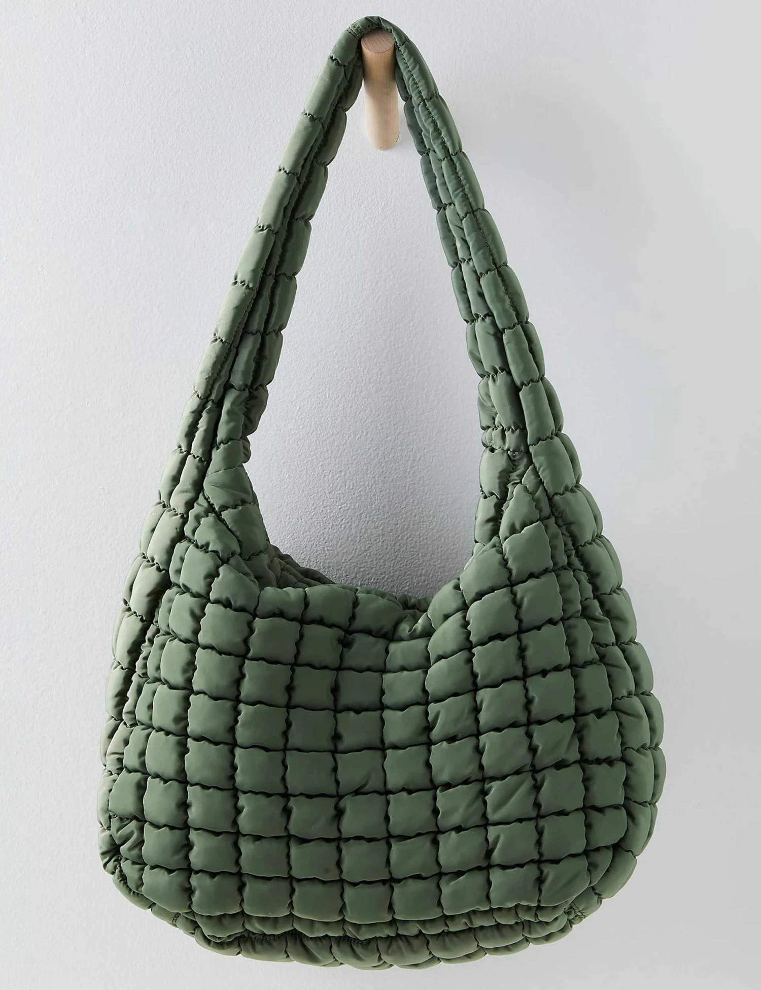 Quilted Carryall - Washed Sage 4 Quilted Carryall - Washed Sage - Image 2
