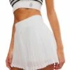 Rally Ruffle Mini Skirt - Ivory -The Sports Edit free people movement rally ruffle mini skirt ivory ob2142865 1103 1