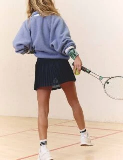 Rally Ruffle Mini Skirt - Midnight Navy 17 Rally Ruffle Mini Skirt - Midnight Navy -The Sports Edit free people movement rally ruffle mini skirt navy ob2142865 4960 8