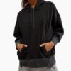 Sprint To The Finish Hoodie - Black -The Sports Edit free people movement sprint to the finish hoodie black ob1653597 0010 1