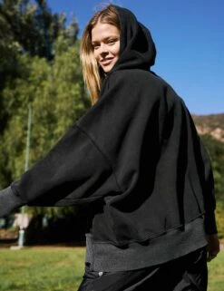 Sprint To The Finish Hoodie - Black -The Sports Edit free people movement sprint to the finish hoodie black ob1653597 0010 7