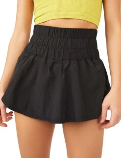 The Way Home Skort - Black -The Sports Edit free people movement the way home skort black OB1419598 0010 5