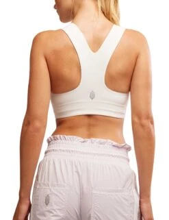 Win Win Bra - White -The Sports Edit free people movement win win bra white ob1896143 1100 3