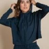 ReSet Hoodie - Midnight -The Sports Edit girlfriend collective reset hoodie midnight 3023 1