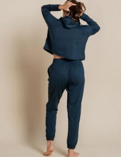 ReSet Hoodie - Midnight -The Sports Edit girlfriend collective reset hoodie midnight 3023 4