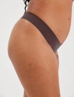 Sport Thong - Espresso 7 Sport Thong - Espresso -The Sports Edit girlfriend collective sport thong espresso 9006 2