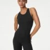 Go Balance Fitted Short All In One - Black -The Sports Edit goodmove go balance fitted short all in one black T51 5993 1