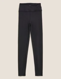 Go Balance High Waisted Yoga Leggings - Black -The Sports Edit goodmove go balance high waisted yoga leggings black T51 6308 2