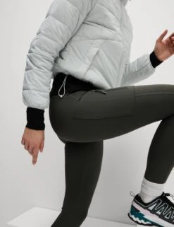 Go Discover Stormwear Walking Leggings - Dark Olive 8 Go Discover Stormwear Walking Leggings - Dark Olive -The Sports Edit goodmove go discover stormwear walking leggings dark olive 5765a 5
