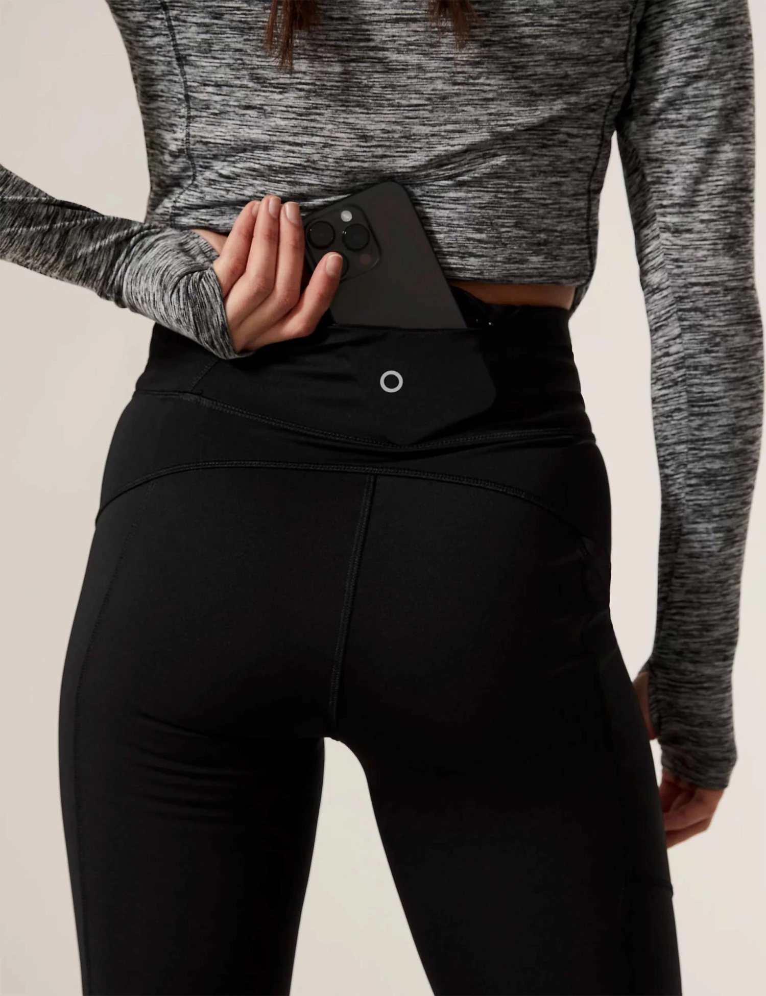 Go Move Cropped Gym Leggings - Black 7 Go Move Cropped Gym Leggings - Black - Image 5