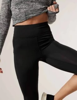 Go Move Cropped Gym Leggings - Black 11 Go Move Cropped Gym Leggings - Black -The Sports Edit goodmove go move cropped gym leggings black T51 6543 7
