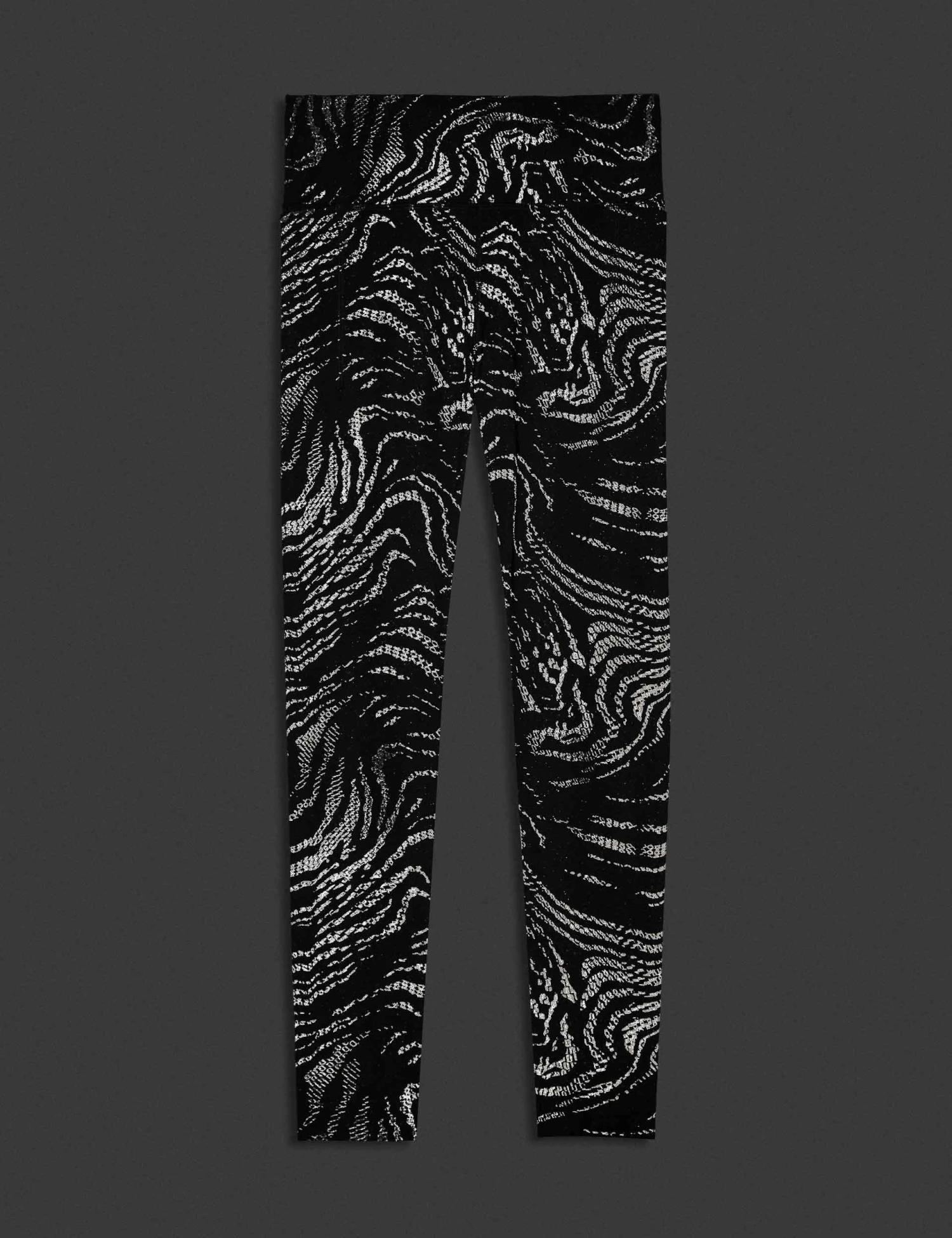 Go Move Reflective Gym Leggings - Black/Silver 10 Go Move Reflective Gym Leggings - Black/Silver - Image 8