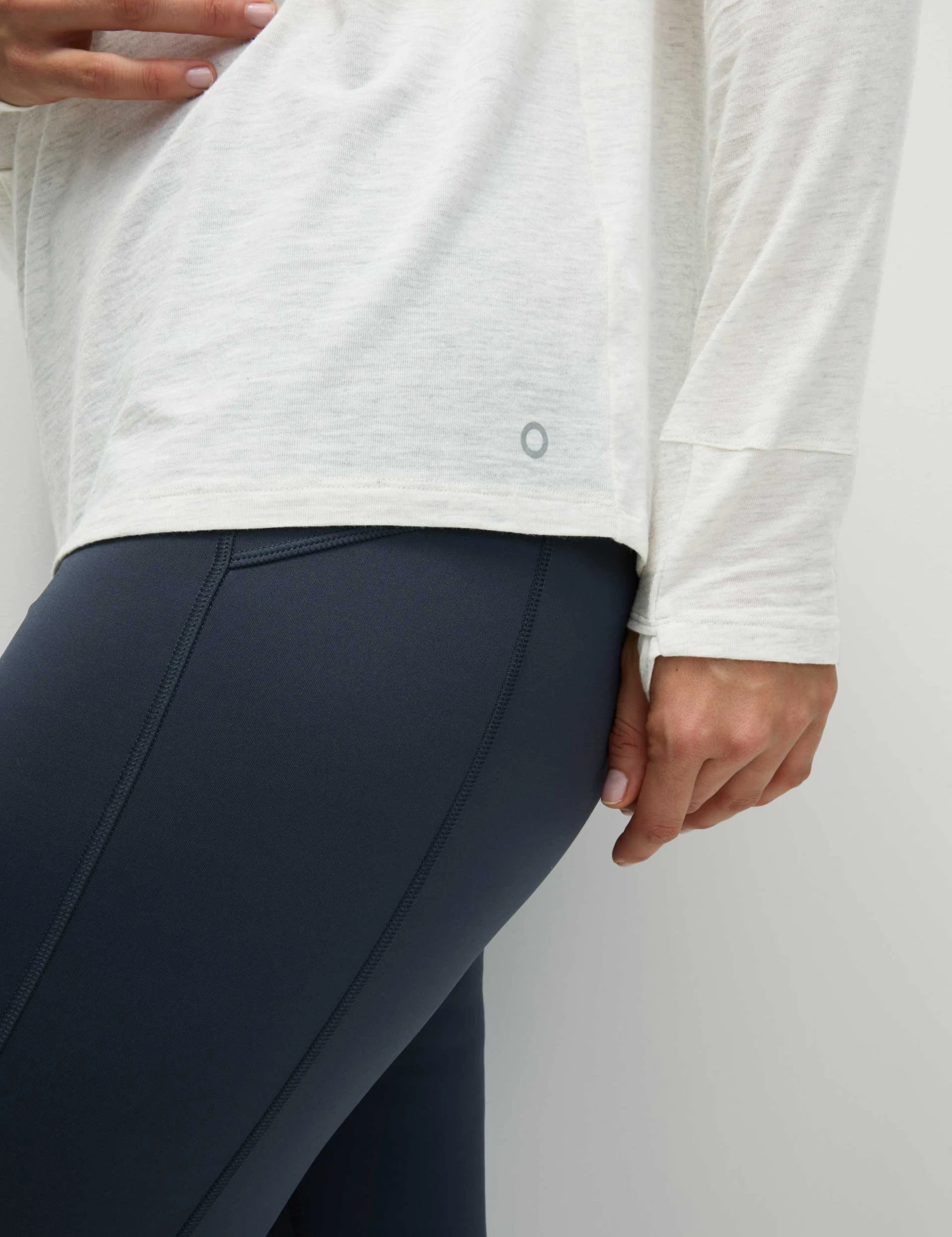 Merinotec Crew Neck Walking Top - Ivory 6 Merinotec Crew Neck Walking Top - Ivory - Image 4