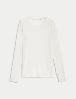 Merinotec Crew Neck Walking Top - Ivory 17 Merinotec Crew Neck Walking Top - Ivory -The Sports Edit goodmove merinotec crew neck walking top ivory 5939a 9