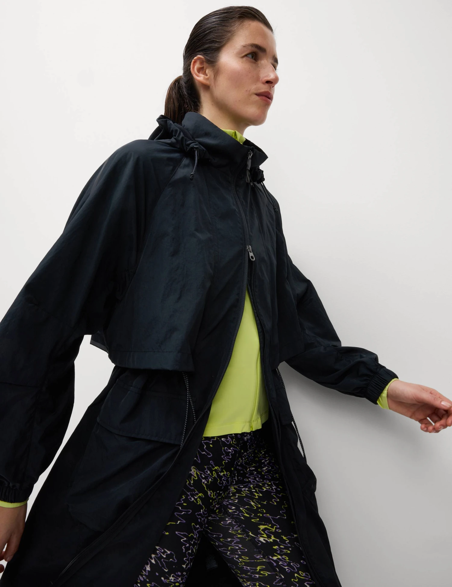 Stormwear Lightweight Packable Hooded Parka - Black 3 Stormwear Lightweight Packable Hooded Parka - Black