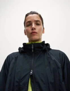 Stormwear Lightweight Packable Hooded Parka - Black 10 Stormwear Lightweight Packable Hooded Parka - Black -The Sports Edit goodmove stormwear lightweight packable hooded parka black 6320a 6