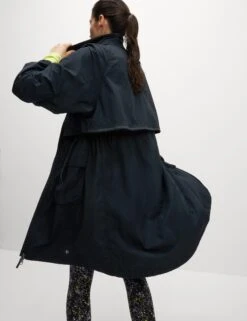 Stormwear Lightweight Packable Hooded Parka - Black 12 Stormwear Lightweight Packable Hooded Parka - Black -The Sports Edit goodmove stormwear lightweight packable hooded parka black 6320a 7