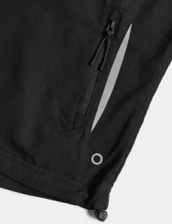 Stormwear Packable Hooded Running Jacket - Black -The Sports Edit goodmove stormwear packable hooded running jacket black T51 5776 5