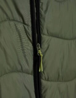 Stormwear Quilted Hooded Longline Puffer Coat - Dark Khaki -The Sports Edit goodmove stormwear quilted hooded longline puffer coat dark khaki 5975 7