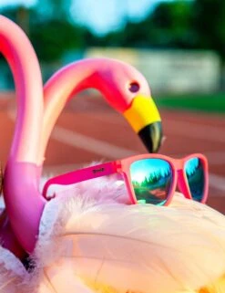 Goodr Flamingos On A Booze Cruise - Pink -The Sports Edit goodr sunglasses flamingos on a booze cruise pink 7
