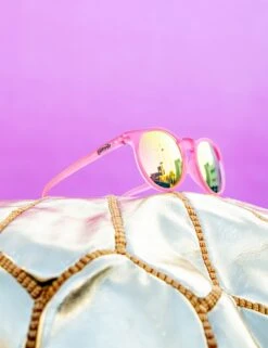 Goodr Influencers Pay Double - Pink -The Sports Edit goodr sunglasses influencers pay double pink 3
