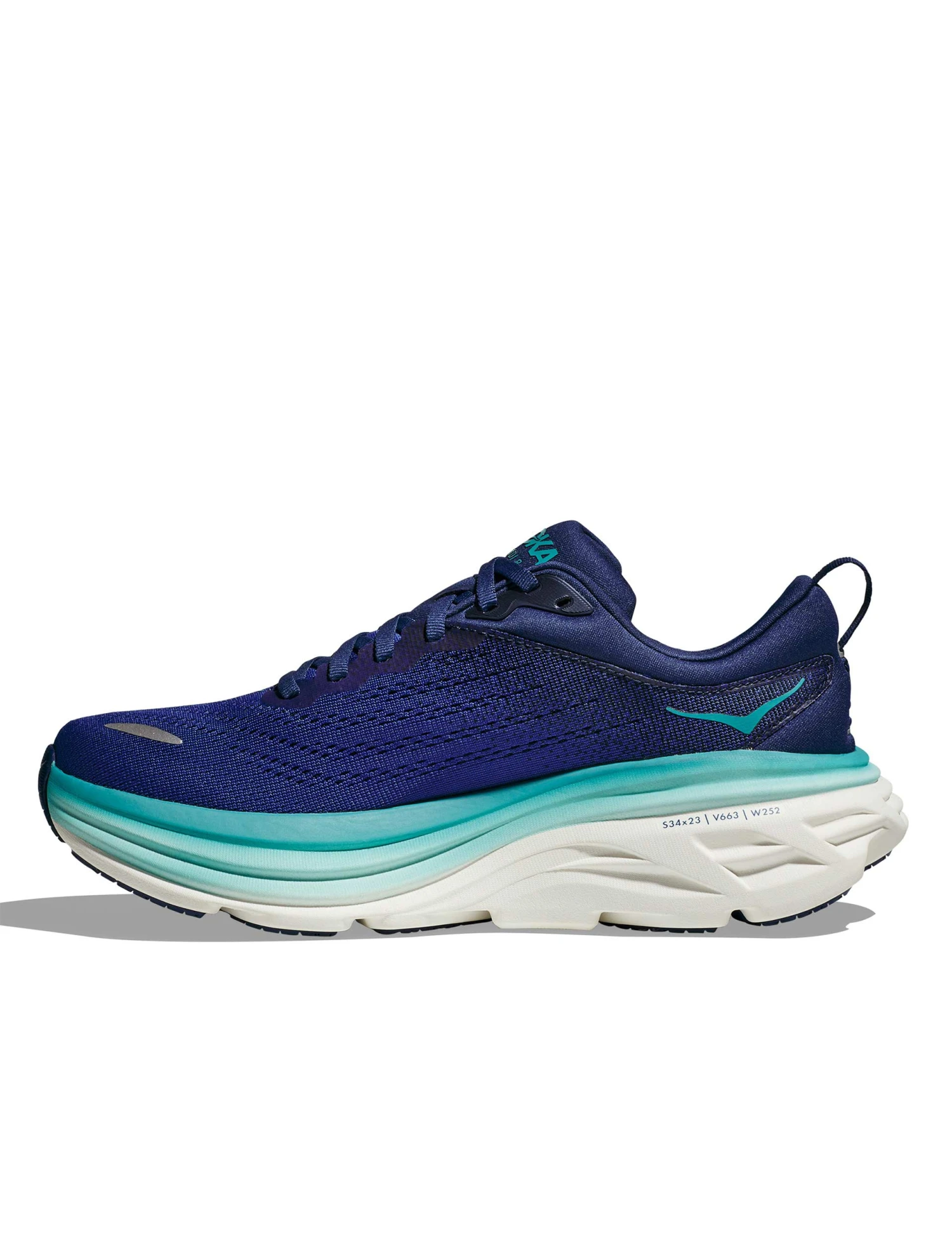 Hoka Bondi 8 - Bellwether Blue/Evening Sky 4 Hoka Bondi 8 - Bellwether Blue/Evening Sky - Image 2