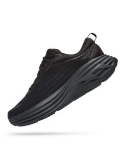 Hoka Bondi 8 - Black/Black -The Sports Edit hoka bondi 8 shoes black 1127952 BBLC 4