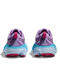 Hoka Bondi 8 - Chalk Violet/Pastel Lilac -The Sports Edit hoka bondi 8 shoes chalk violet pastel lilac 1127952 CVPL 5