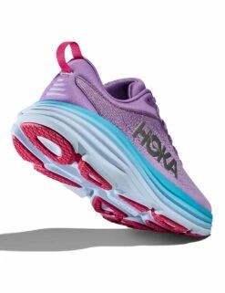 Hoka Bondi 8 - Chalk Violet/Pastel Lilac -The Sports Edit hoka bondi 8 shoes chalk violet pastel lilac 1127952 CVPL 6