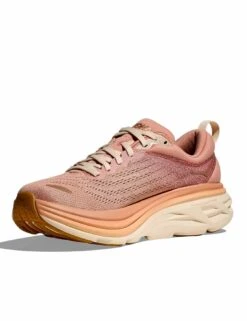 Hoka Bondi 8 - Sandstone/Cream -The Sports Edit hoka bondi 8 shoes sandstone cream 1127952 SNC 3