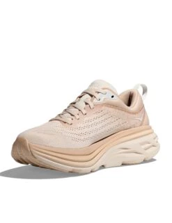Hoka Bondi 8 - Shifting Sand/Eggnog -The Sports Edit hoka bondi 8 shoes shifting sand eggnog 1127952 SSEG 7