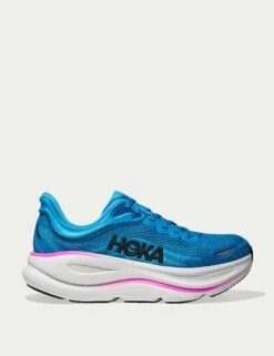 Hoka Bondi 9 - Skyward Blue/Neon Fuchsia