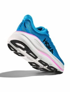 Hoka Bondi 9 - Skyward Blue/Neon Fuchsia -The Sports Edit hoka bondi 9 shoes skyward blue fuchsia 1162012 snnf 5