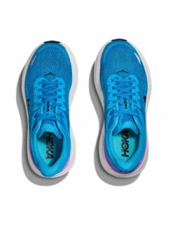 Hoka Bondi 9 - Skyward Blue/Neon Fuchsia -The Sports Edit hoka bondi 9 shoes skyward blue fuchsia 1162012 snnf 7