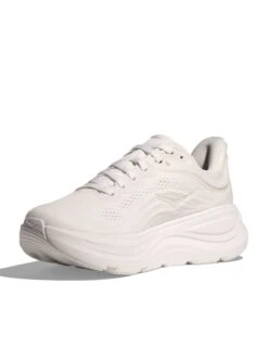 Hoka Bondi 9 - White 11 Hoka Bondi 9 - White -The Sports Edit hoka bondi 9 shoes white 1162012 wwh 3