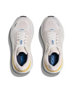 Hoka Bondi 9 - White/Grout -The Sports Edit hoka bondi 9 shoes white grout 1162012 wgrt 7