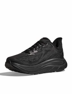 Hoka Clifton 10 - Black -The Sports Edit hoka clifton 10 shoes black 1162031 bblc 3