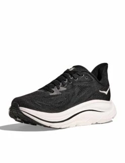 Hoka Clifton 10 - Black/White 12 Hoka Clifton 10 - Black/White -The Sports Edit hoka clifton 10 shoes black white 1162031 bwht 3