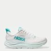 Hoka Clifton 10 - White/Cielo Blue -The Sports Edit hoka clifton 10 shoes white cielo blue 1162031 wtcl 1