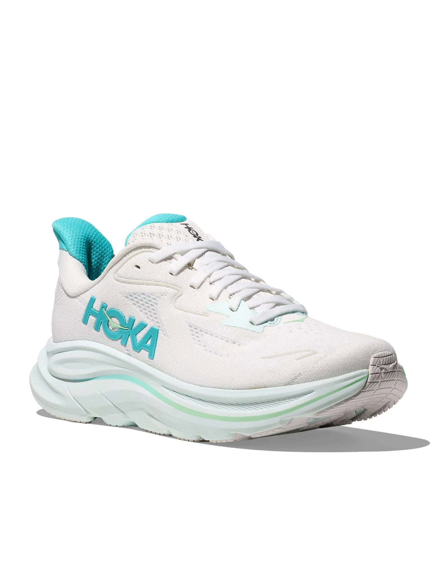 Hoka Clifton 10 - White/Cielo Blue 4 Hoka Clifton 10 - White/Cielo Blue - Image 2