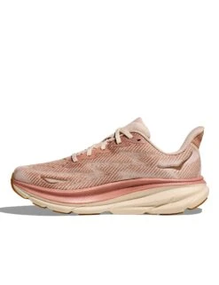 Hoka Clifton 9 - Sandstone/Cream -The Sports Edit hoka clifton 9 shoes sandstone cream 1127896 SNC 2