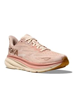 Hoka Clifton 9 - Sandstone/Cream -The Sports Edit hoka clifton 9 shoes sandstone cream 1127896 SNC 4