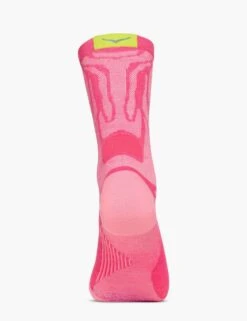 Hoka Clifton Crew Run Sock - Electric Rose -The Sports Edit hoka clifton crew run sock electric rose 1164333 ecr 3