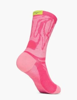 Hoka Clifton Crew Run Sock - Electric Rose -The Sports Edit hoka clifton crew run sock electric rose 1164333 ecr 4
