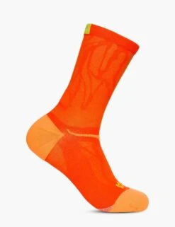 Hoka Clifton Crew Run Sock - Lava