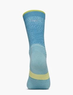 Hoka Crew Run Sock 3-Pack - Alpine Blue/Cardamon/Ultramarine -The Sports Edit hoka crew run sock 3 pack blue cardamon ultramarine 1122931 adm 2