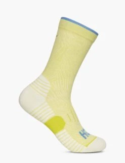 Hoka Crew Run Sock 3-Pack - Alpine Blue/Cardamon/Ultramarine -The Sports Edit hoka crew run sock 3 pack blue cardamon ultramarine 1122931 adm 3