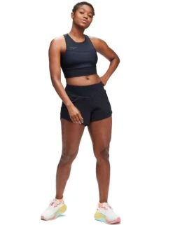 Hoka Glide 4'' Short - Black -The Sports Edit hoka glide 4in short black 1151091 blk 3